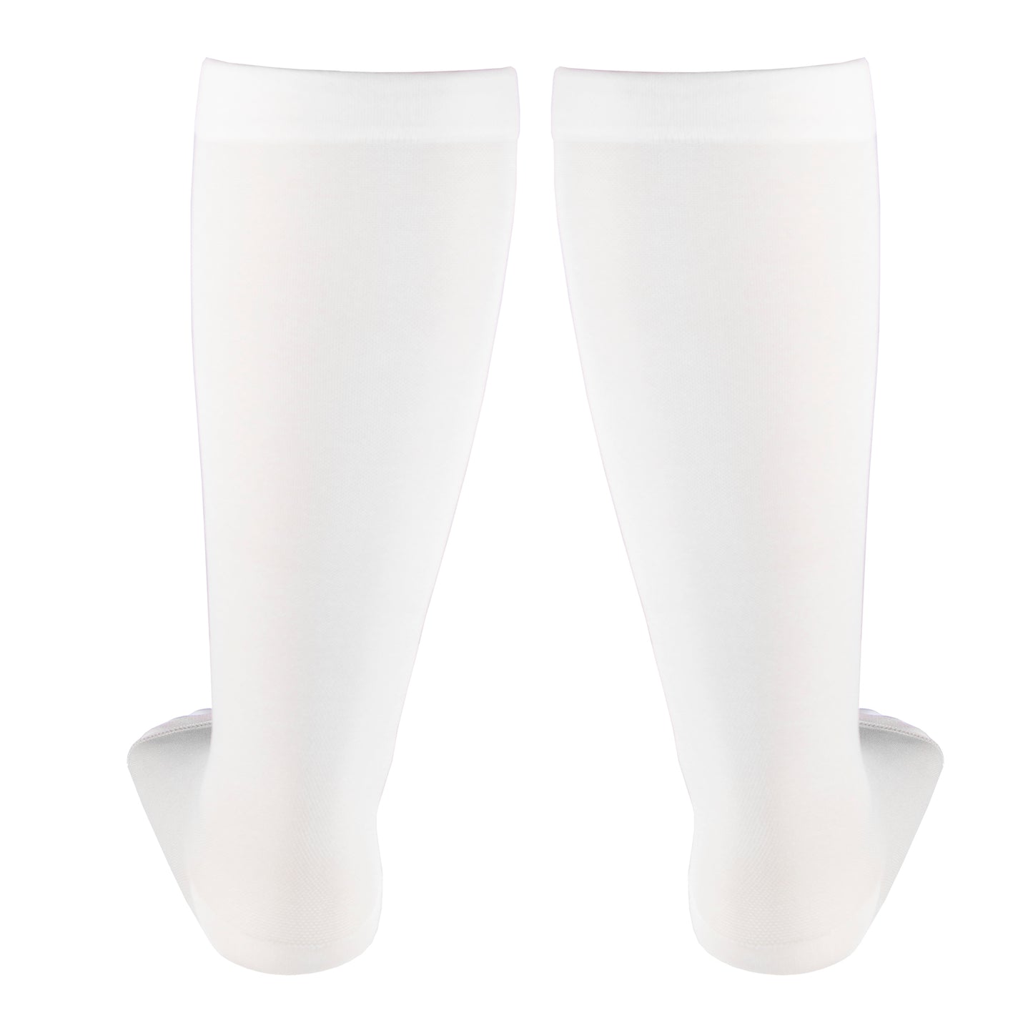 Truform 30-40 mmHg Compression Stockings for Men and Women, Knee High Length, Open Toe