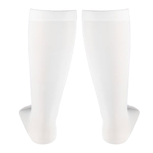 Truform 30-40 mmHg Compression Stockings for Men and Women, Knee High Length, Open Toe
