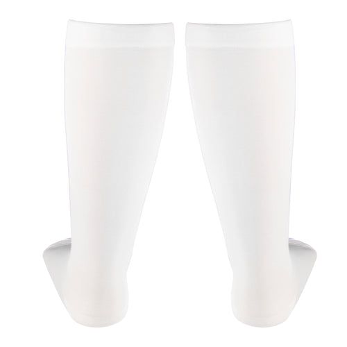 Truform 30-40 mmHg Compression Stockings for Men and Women, Knee High Length, Open Toe