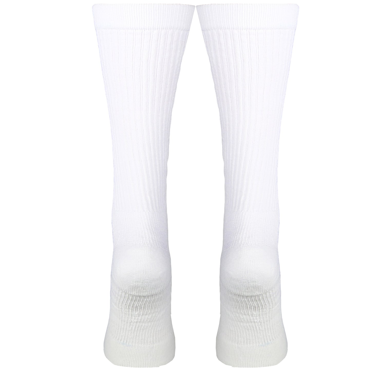Truform Mid Calf Compression Socks for Men, 15-20 mmHg Medical Support, Crew Length