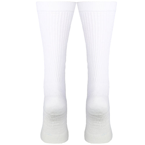 Truform Mid Calf Compression Socks for Men, 15-20 mmHg Medical Support, Crew Length