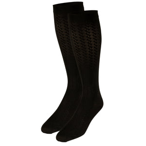 Truform Compression Socks, 15-20 mmHg, Women's Dress Socks, Knee High Over Calf Length