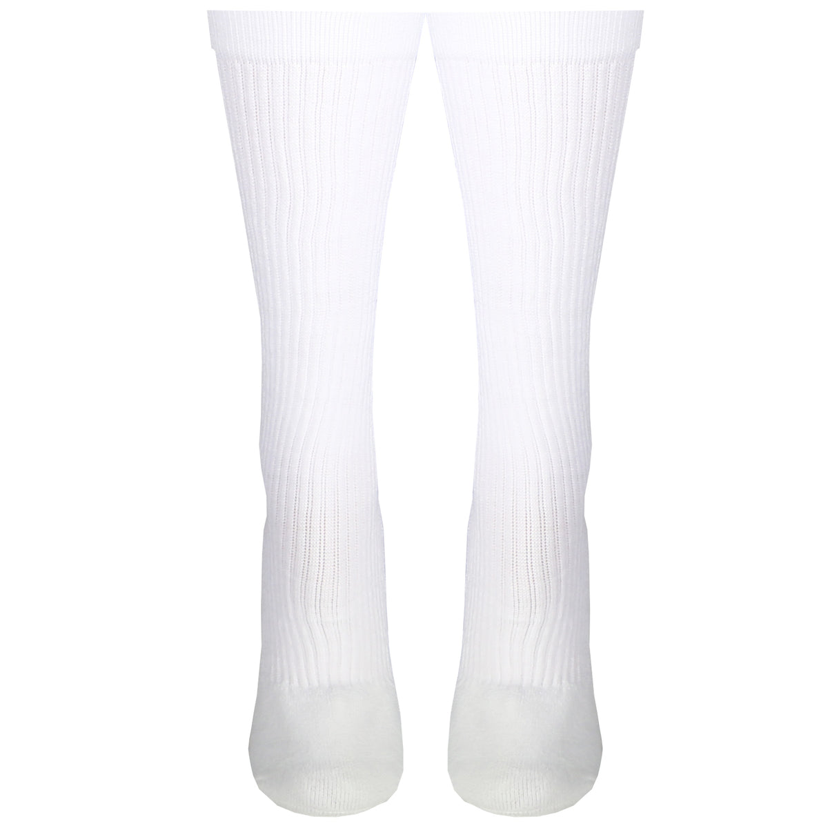 Truform Mid Calf Compression Socks for Men, 15-20 mmHg Medical Support, Crew Length