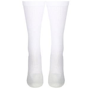 Truform Mid Calf Compression Socks for Men, 15-20 mmHg Medical Support, Crew Length
