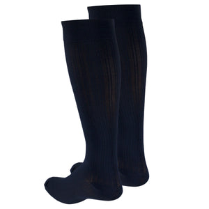 Truform Compression Socks, 15-20 mmHg, Women's Dress Socks, Knee High Over Calf Length