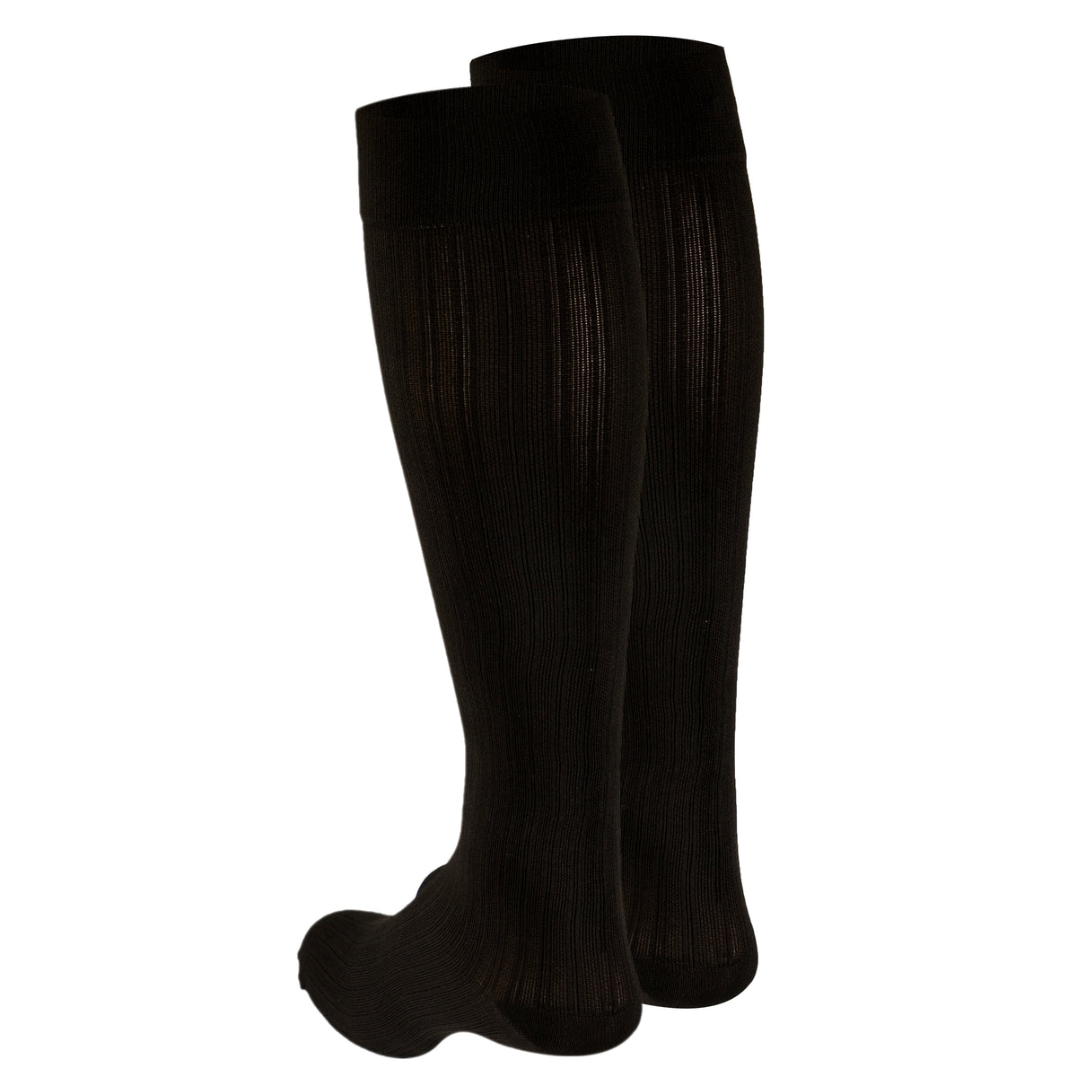 Truform Compression Socks, 15-20 mmHg, Women's Dress Socks, Knee High Over Calf Length