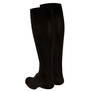 Truform Compression Socks, 15-20 mmHg, Women's Dress Socks, Knee High Over Calf Length