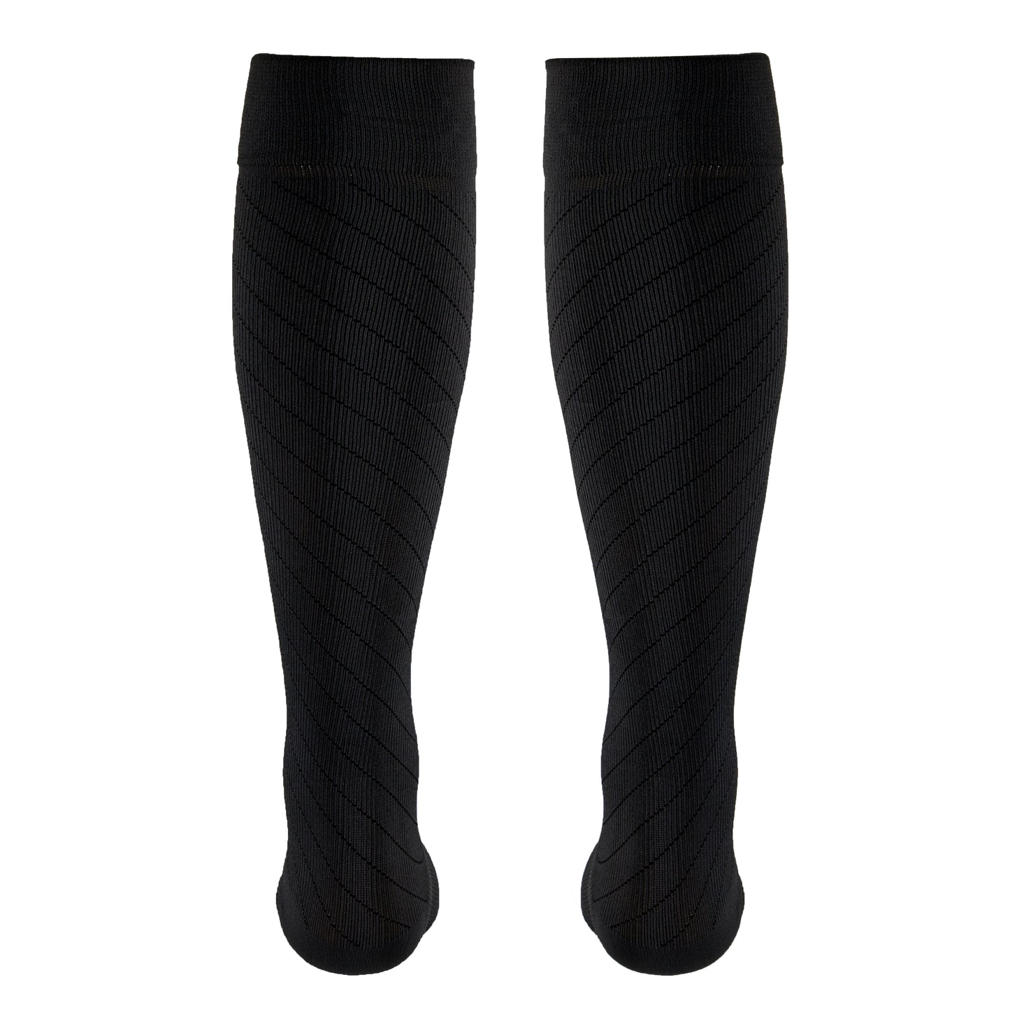 Truform Travel Compression Socks for Men and Women, 15-20 Knee High Over Calf Length