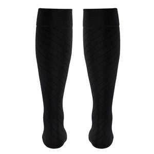 Truform Travel Compression Socks for Men and Women, 15-20 Knee High Over Calf Length
