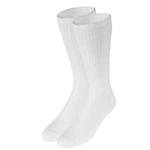 Truform Medical Compression Socks for Men and Women, 8-15 mmHg Crew Length to Mid-Calf