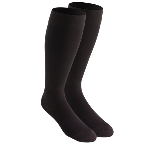 Truform 20-30 mmHg Compression Stockings for Men and Women, Knee High Length, Closed Toe