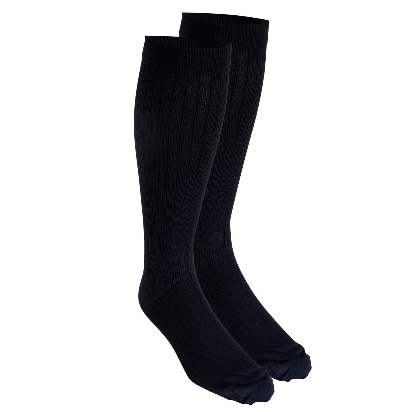Truform Compression Socks, 8-15 mmHg, Men's Dress Socks, Knee High Over Calf Length