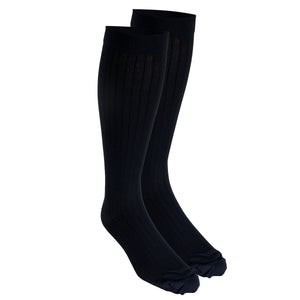 Truform Compression Socks, 8-15 mmHg, Men's Dress Socks, Knee High Over Calf Length