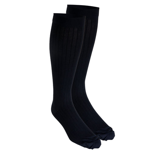 Truform Compression Socks, 8-15 mmHg, Men's Dress Socks, Knee High Over Calf Length