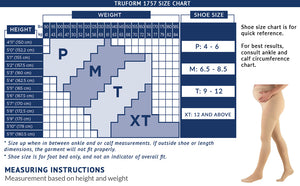 Truform 20-30 mmHg Maternity Compression Pantyhose, Tummy Support for Pregnant Bumps