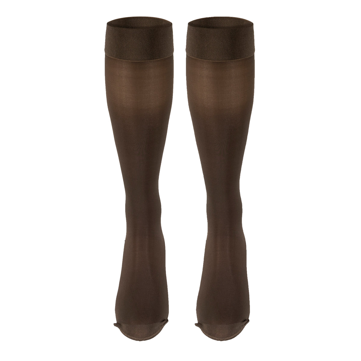 Truform Sheer Compression Stockings, 30-40 mmHg, Women's Knee High Length, 30 Denier