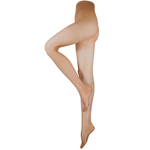 Truform 15-20 mmHg Compression Pantyhose, Sheer 20 Denier Women's Shaping Tights