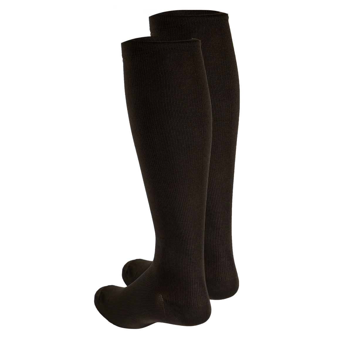 Truform Travel Compression Socks for Men and Women, 15-20 Knee High Over Calf Length