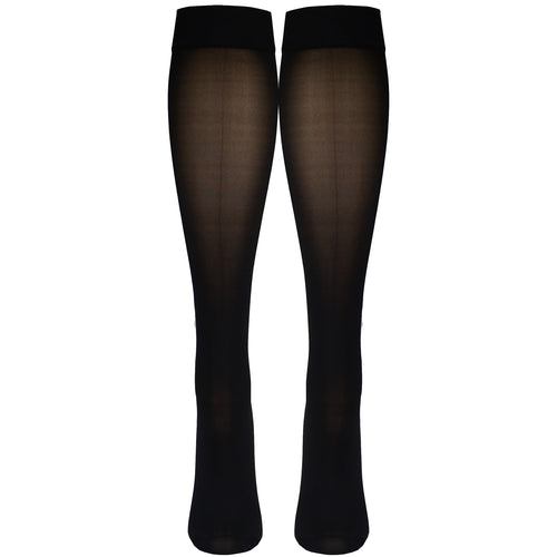 Truform Sheer Compression Stockings, 30-40 mmHg, Women's Knee High Length, 30 Denier