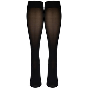 Truform Sheer Compression Stockings, 20-30 mmHg, Women's Knee High Length, 30 Denier