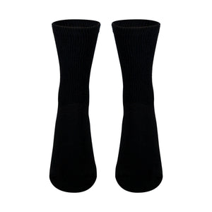 Truform Diabetic Socks for Men and Women, Medical Style Crew Length, Mid Calf Height, 3 pairs