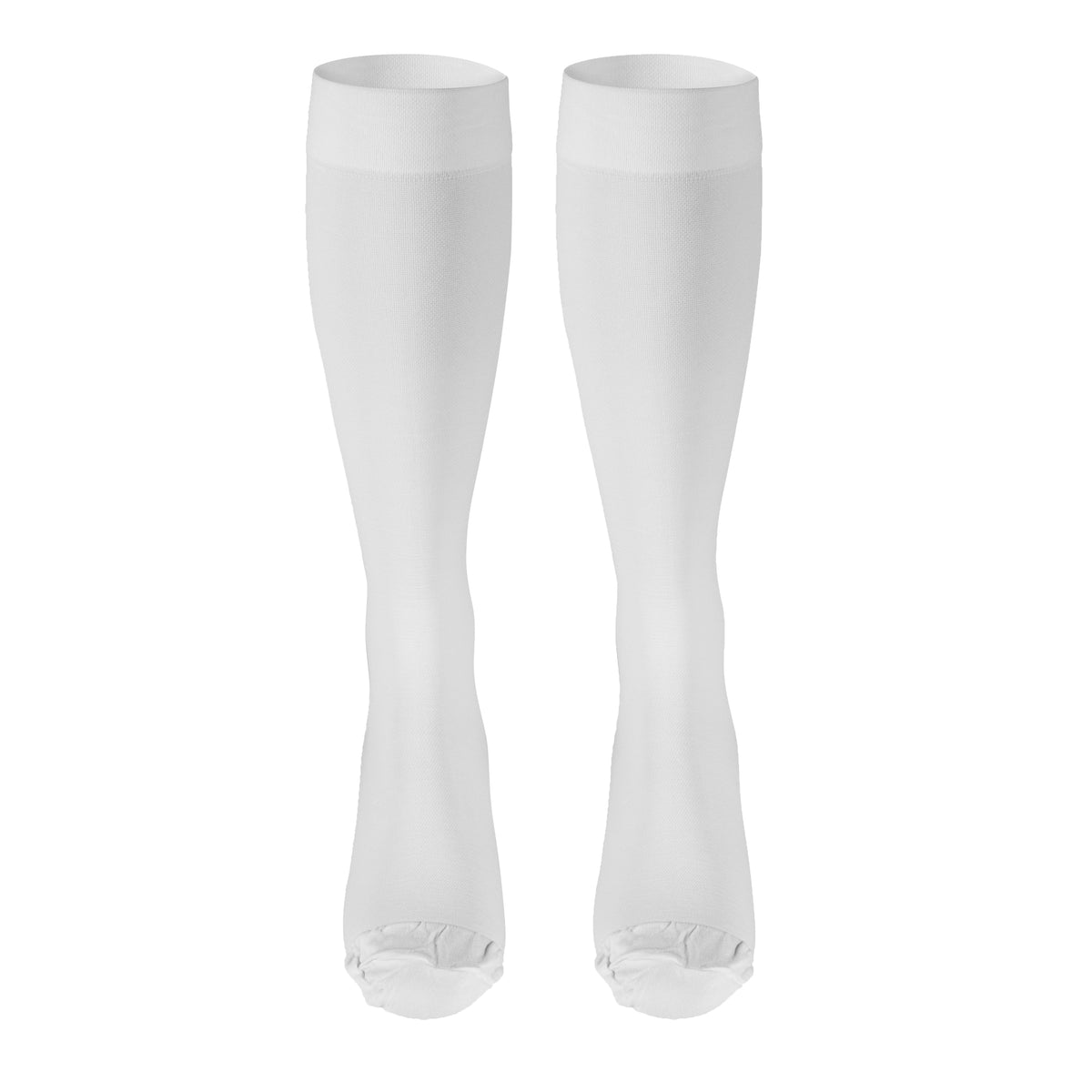 Truform 20-30 mmHg Compression Stockings for Men and Women, Knee High Length, Closed Toe