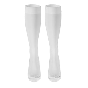 Truform 20-30 mmHg Compression Stockings for Men and Women, Knee High Length, Closed Toe
