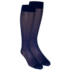 Truform Sheer Compression Stockings, 15-20 mmHg, Women's Knee High Length, 20 Denier