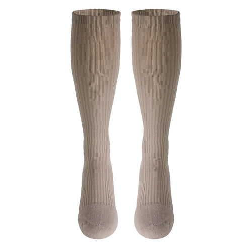 Truform Compression Socks, 15-20 mmHg, Men's Gym Socks, Knee High Over Calf Length