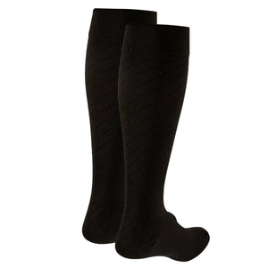 Truform Travel Compression Socks for Men and Women, 15-20 Knee High Over Calf Length