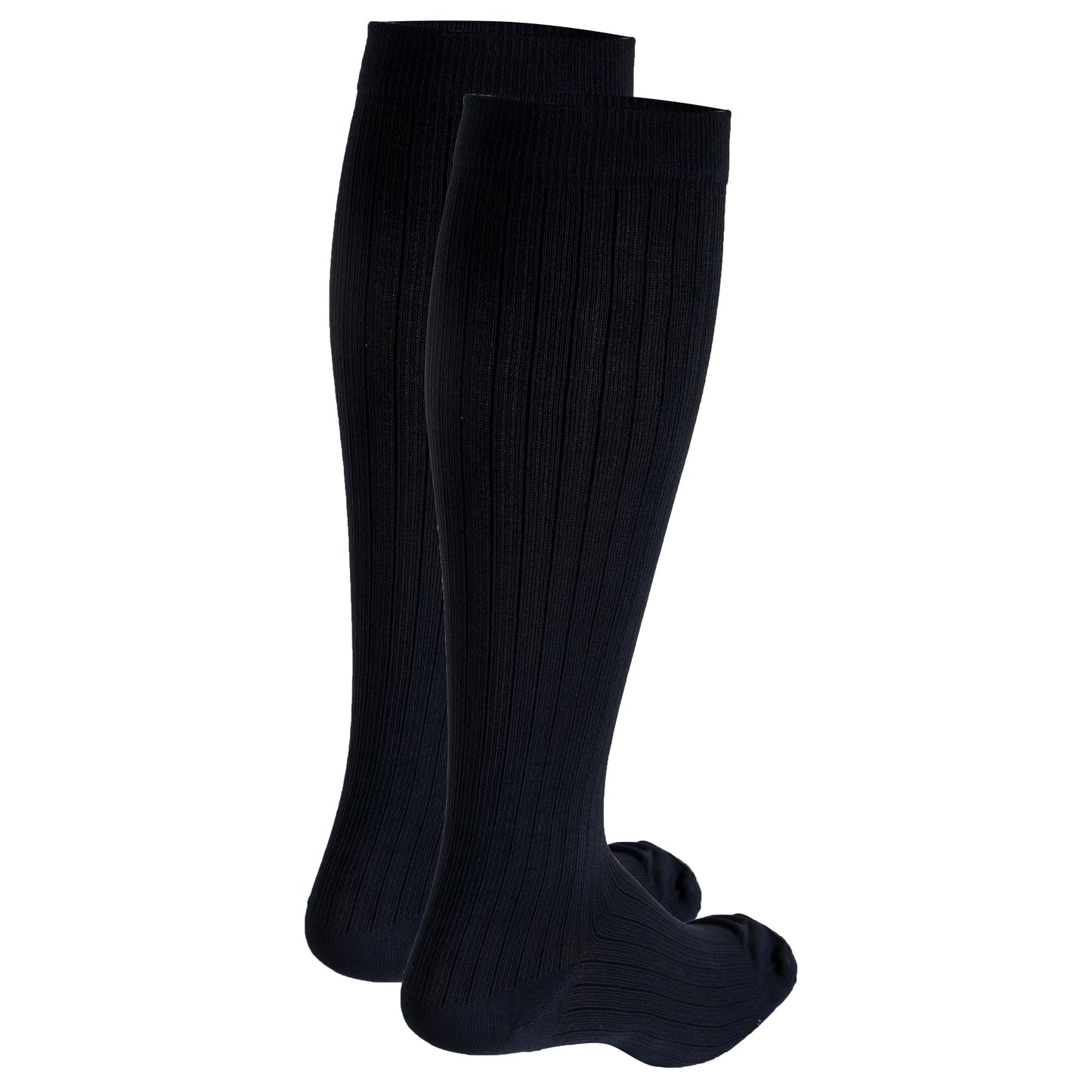 Truform Compression Socks, 8-15 mmHg, Men's Dress Socks, Knee High Over Calf Length