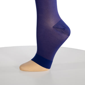 Truform Sheer Compression Stockings, 15-20 mmHg, Women's Knee High Length, Open Toe, 20 Denier
