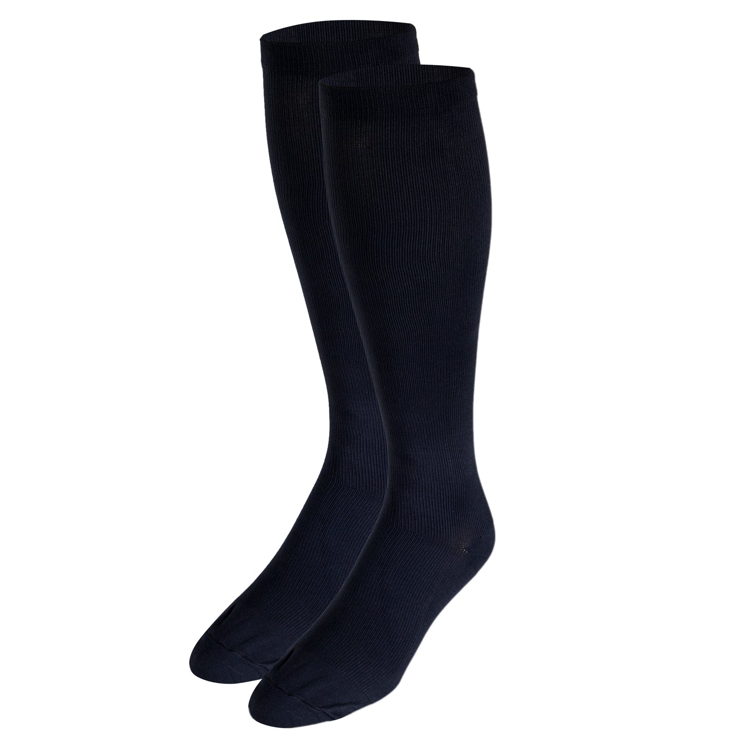 Truform Compression Socks, 20-30 mmHg, Men's Dress Socks, Knee High Over Calf Length