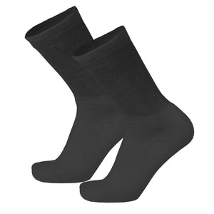 Truform Premiere Diabetic Socks for Men and Women, Medical Style Crew Length, Mid Calf Height