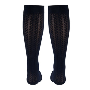 Truform Compression Socks, 15-20 mmHg, Women's Dress Socks, Knee High Over Calf Length