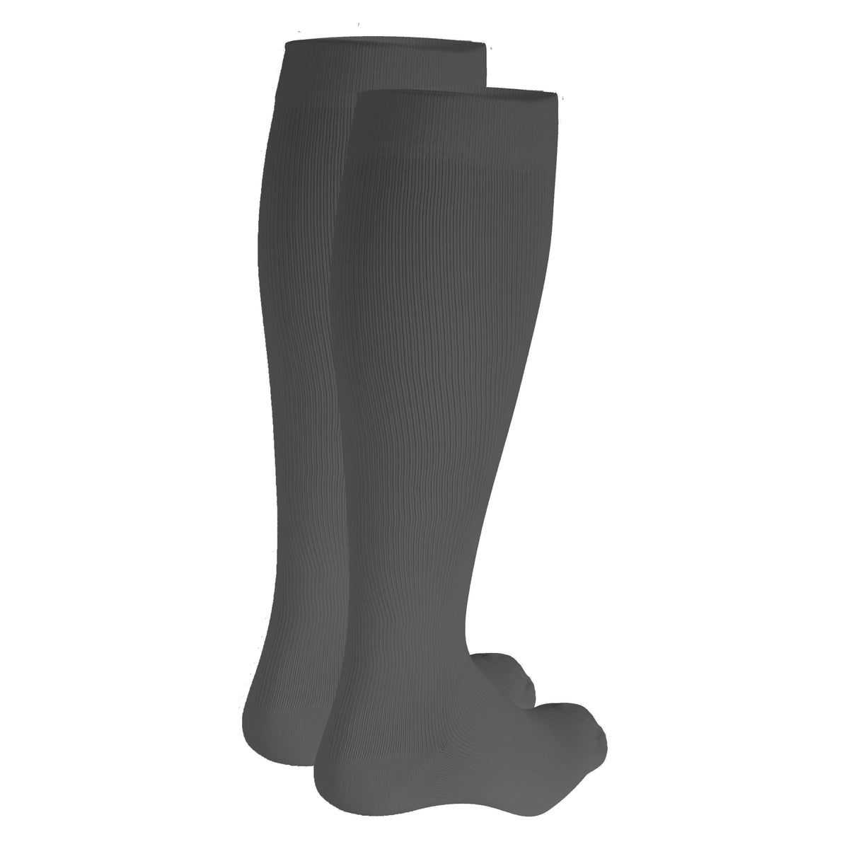 Truform Compression Socks, 15-20 mmHg, Men's Dress Socks, Knee High Over Calf Length