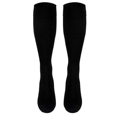 Truform Travel Compression Socks for Men and Women, 15-20 Knee High Over Calf Length