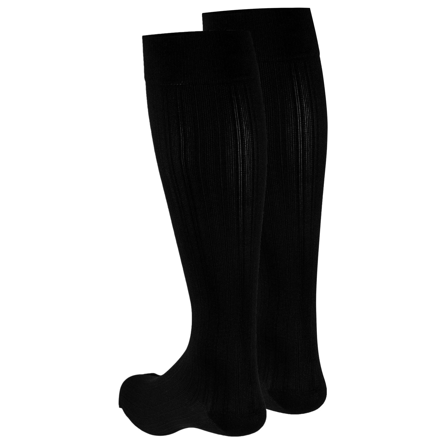 Truform Medical Compression Socks, 20-30 mmHg, Women's Dress Socks, Knee High Over Calf Length