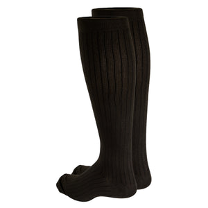Truform Compression Socks, 8-15 mmHg, Men's Dress Socks, Knee High Over Calf Length