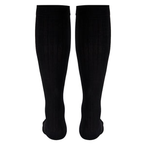 Truform Compression Socks, 8-15 mmHg, Men's Dress Socks, Knee High Over Calf Length