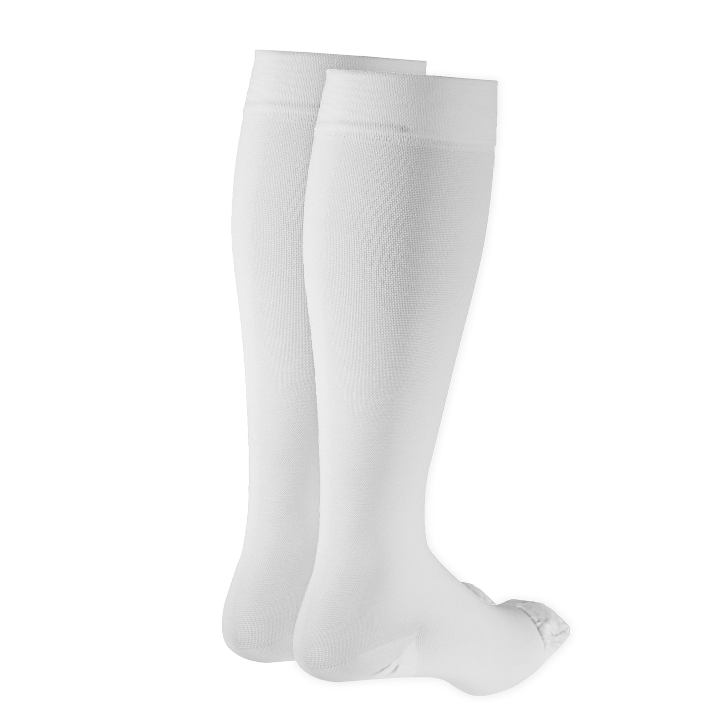 Truform 20-30 mmHg Compression Stockings for Men and Women, Knee High Length, Closed Toe