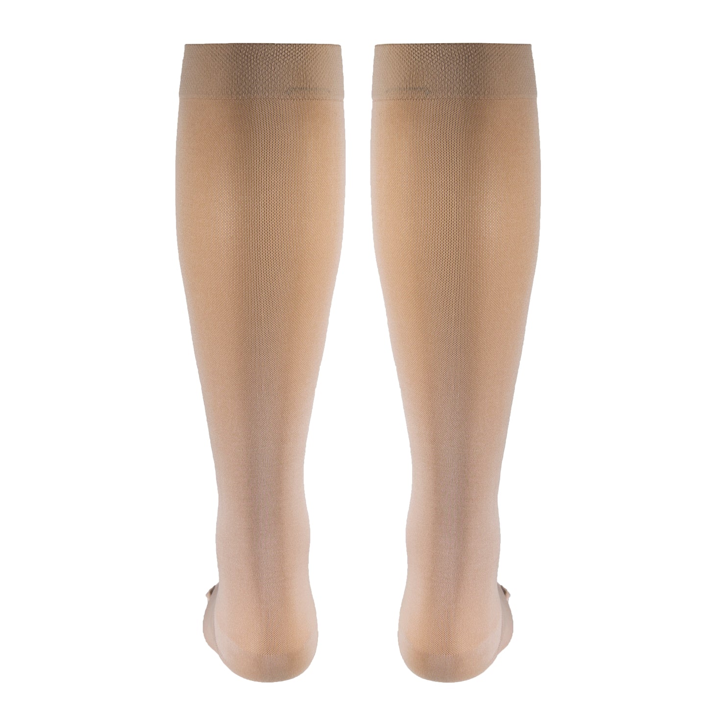 Truform Women's Compression Stockings, 15-20 mmHg, Knee High Length, Closed Toe, Opaque