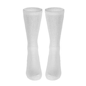 Truform Premiere Diabetic Socks for Men and Women, Medical Style Crew Length, Mid Calf Height