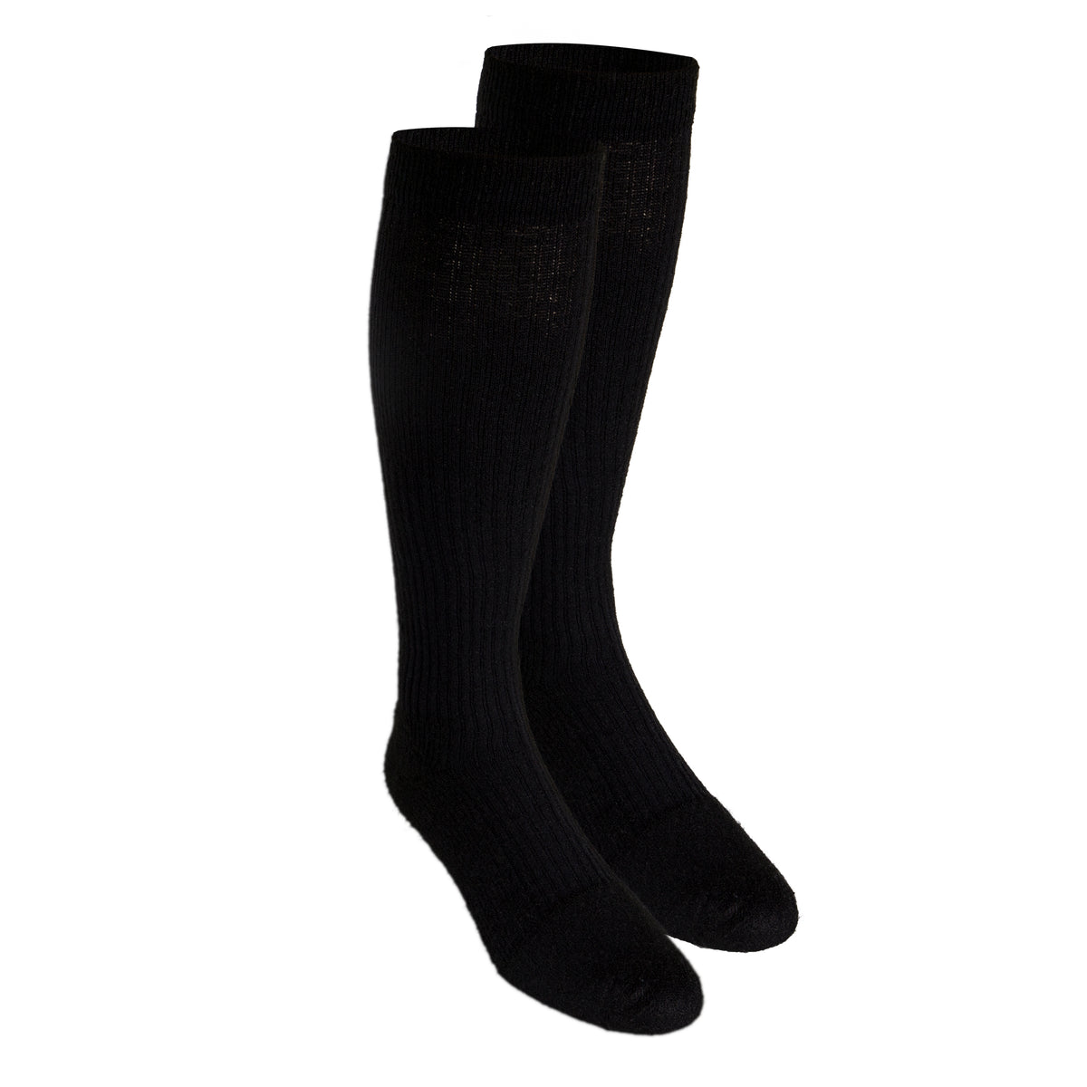 Truform Compression Socks, 15-20 mmHg, Men's Gym Socks, Knee High Over Calf Length