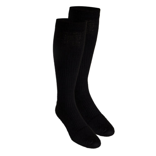 Truform Compression Socks, 15-20 mmHg, Men's Gym Socks, Knee High Over Calf Length