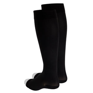 Truform 30-40 mmHg Compression Stockings for Men and Women, Knee High Length, Open Toe