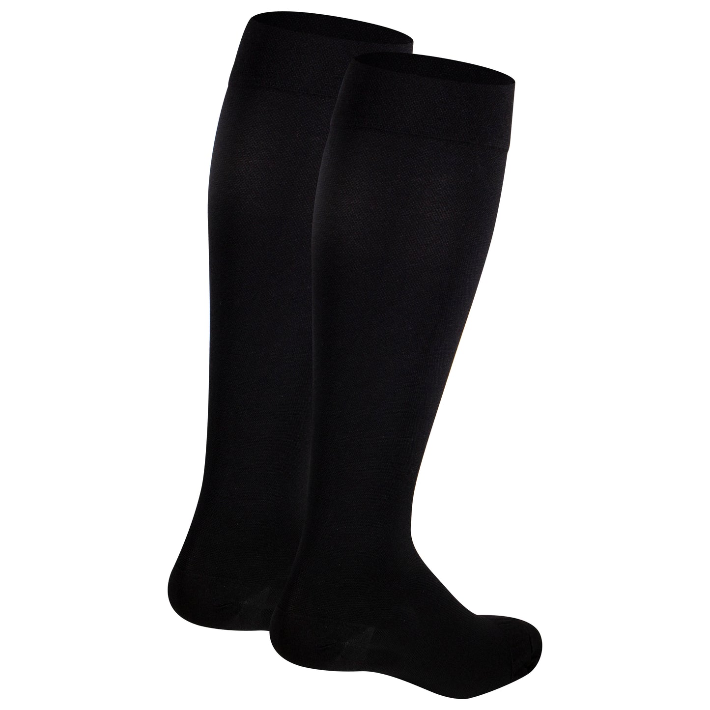 Truform 20-30 mmHg Compression Stockings for Men and Women, Knee High Length, Closed Toe