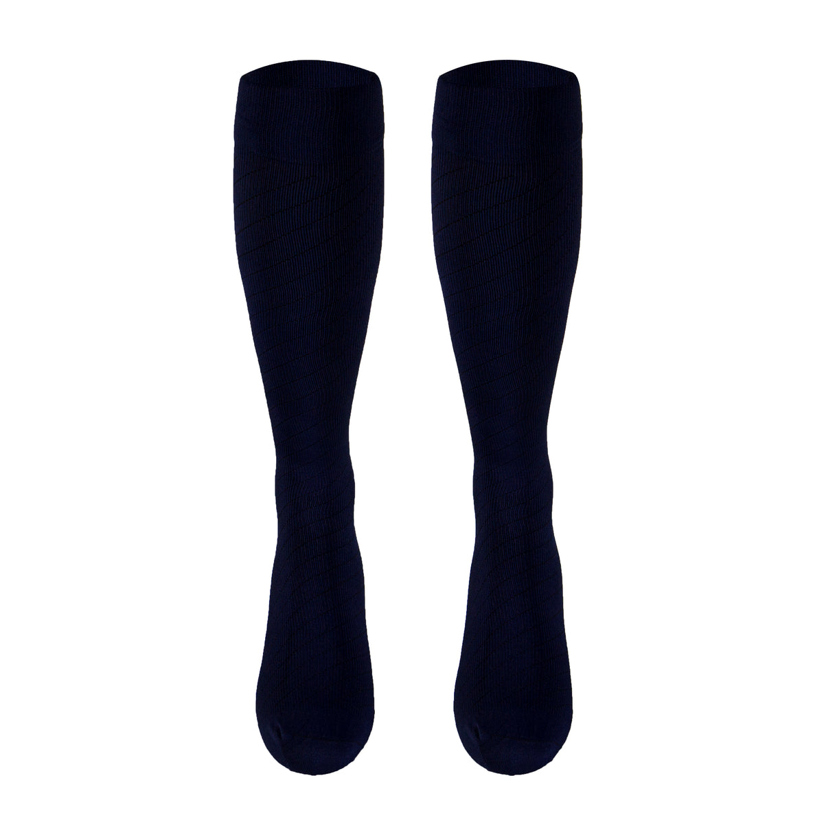 Truform Travel Compression Socks for Men and Women, 15-20 Knee High Over Calf Length