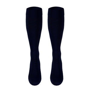 Truform Travel Compression Socks for Men and Women, 15-20 Knee High Over Calf Length