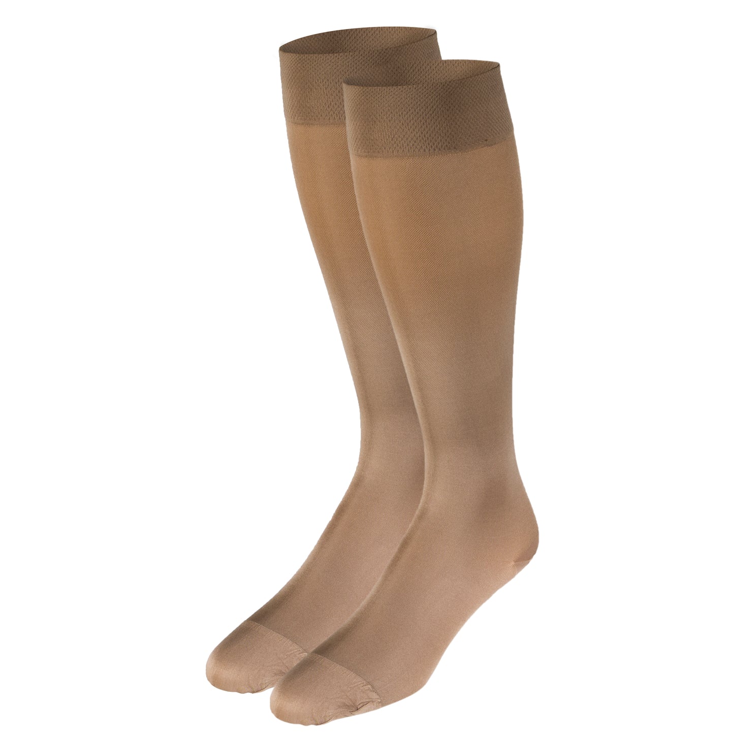 Truform Women's Compression Stockings, 20-30 mmHg, Knee High Length, Closed Toe, Opaque